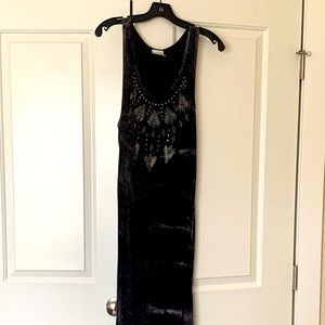 Vocal Crystal tie- dyed dress